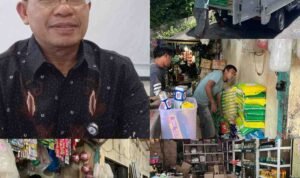 Ermin Tora, Pemimpin Wilayah Perum BULOG SulutGo, menegaskan bahwa penyaluran beras SPHP di Pasar Beriman Tomohon merupakan langkah konkret untuk menjaga stabilitas harga pangan sekaligus memastikan ketersediaan beras yang terjangkau bagi masyarakat. (Dok. Humas Bulog SulutGo)